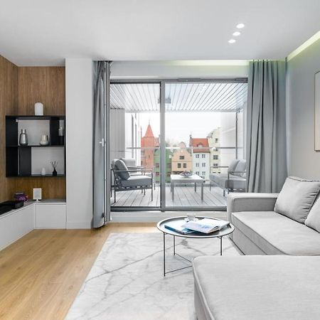 Apartament Chmielny River View - Granaria - Comfy Apartments غدانسك المظهر الخارجي الصورة